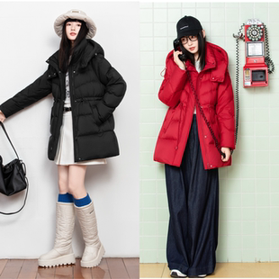 2025新中长款 非九半成品衣壳 抽绳面包服羽绒服旧翻新改造定做改款