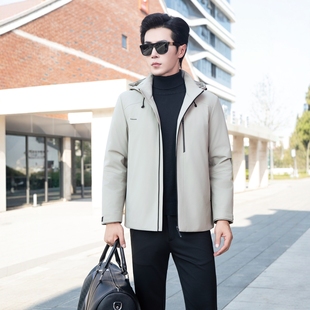 2025新款青年男脱卸和面高品质羽绒服翻新改造定做非九半成品外壳