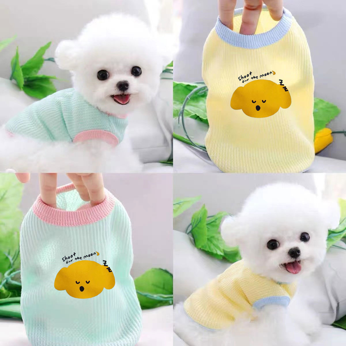宠物约克夏泰迪比熊贵宾博美猫咪雪纳瑞小型幼犬狗狗衣服