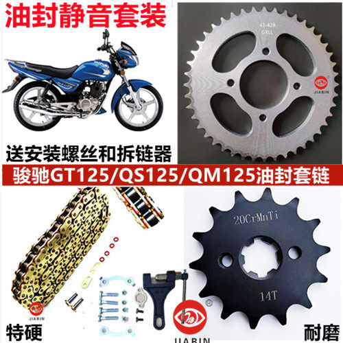 骏驰GT125QS125-5油封套链