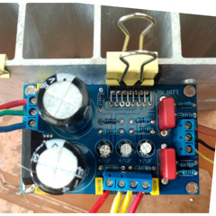 LM1876/LM4766 双声道 纯后级 功放板 PCB 空板/散件
