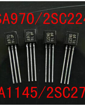 2SA970/2SC2240音频功放管是GL档，不是BL档 2SA1145/2SC2705