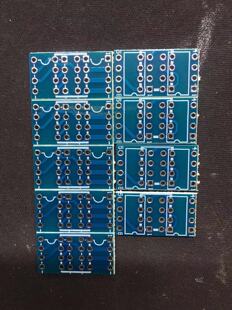直插运放单转双  PCB板
