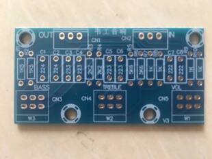 XH-M802 无源调音板前级板前置板音调板高低音调节HIFI发烧级空板