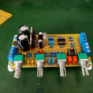 音调板 发烧前置板 运放音调前级板DIY 套件 PCB空板