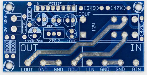 upc1237扬声器喇叭pcb日本继电器