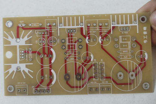 双路稳压胆前级胆机用电源板