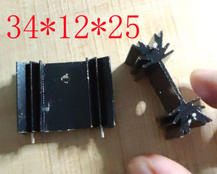 三极管YV25梅花型铝散热片 可装 STPS30150CW和TO-220封装的