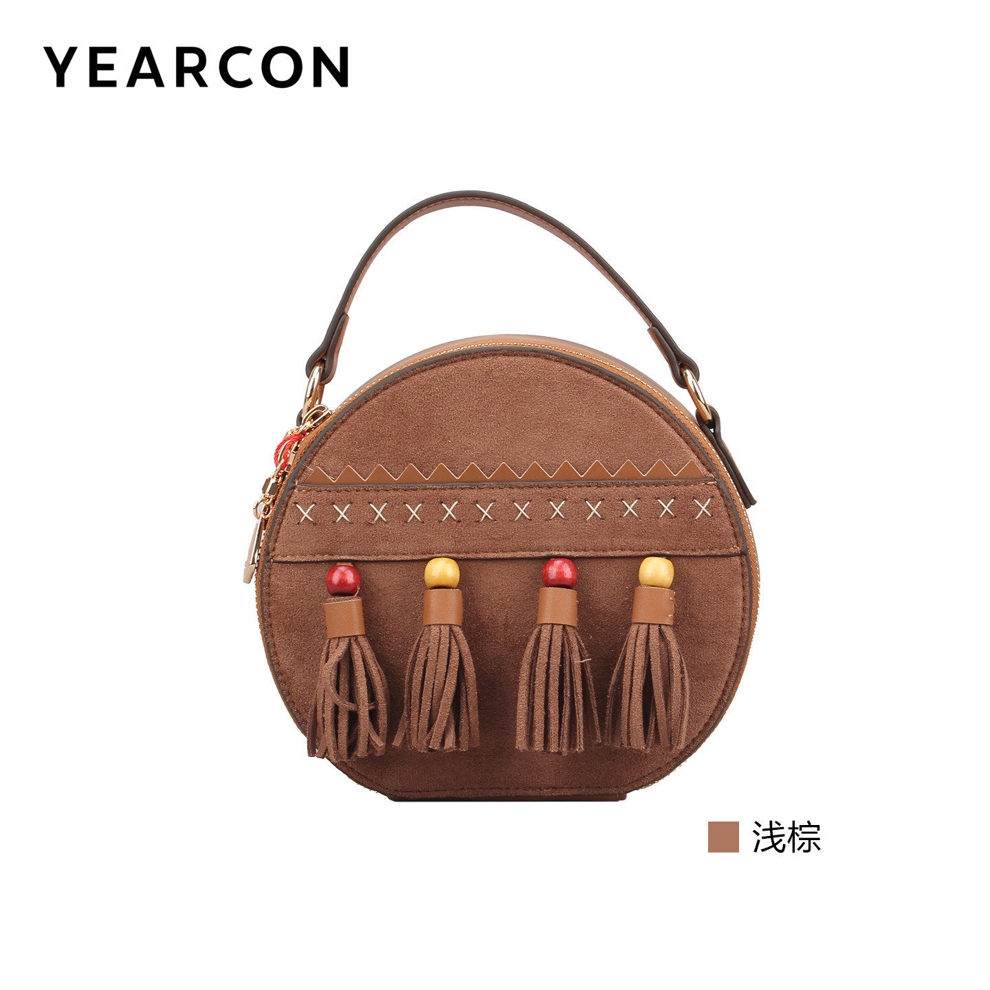 意尔康女包2026春季新款女士迷你包包单肩斜挎手提包61Y29659