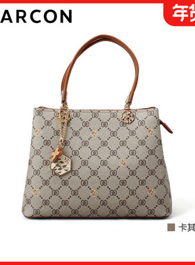 意尔康女包2025秋季新款时尚百搭单肩包感手提包女包55Y28489