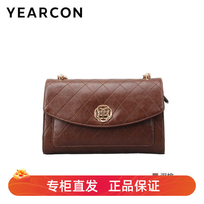 意尔康女包2025秋季新款时尚链条