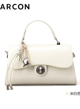 意尔康女包2025秋季新款时尚百搭单肩斜挎包感手提包55Y27841