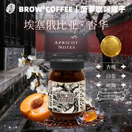 菠萝咖啡成子埃塞杏华TOH冠军