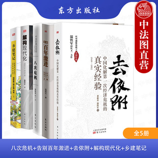 人民东方出版 去依附 八次危机 中国经济 告别百年激进 温铁军作品集 温铁军全5册 乡建笔记 社 解构现代化