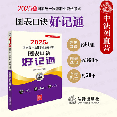 2025年法考图表口诀好记通