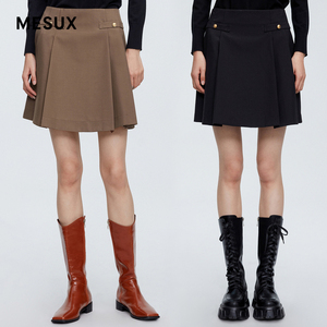 MESUX半身裙秋冬2021新款jk制服