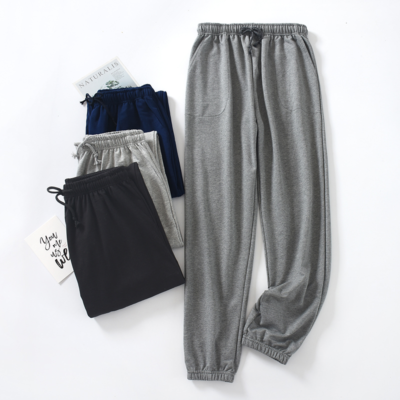 毛圈男女2025年春秋冬新款睡裤