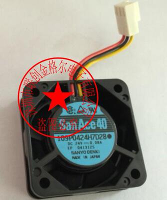 109P0424H7D28 109PB424W7D28 24V 0.08A日本进口风扇