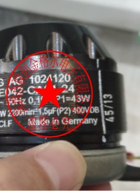 M2E042-CA01-24 LTG AG1024120 230V43W原装德国进口进口风机