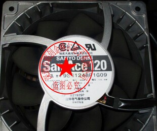 日本三洋SANYO 9GL1248H102 原装 48V 铝框进口风扇 9SG1248P1G09