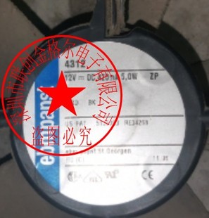 420MA 12VDC 5.0W原装 正品 轴流风扇 MULTIFAN 德国 4312