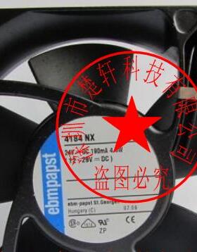 TYP 4184NX 原装正品德国进口 24V 4.5W120*120*38mm铝框风扇
