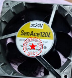 SanAce120L 9GL1224G102 DC24V0.50A 原装日本三洋SANYO 铝框风扇