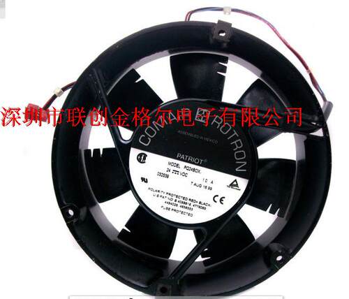 PQ24BOX 24VDC 1.0A 美国172*51全圆 变频器风扇