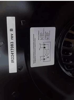 2RREU45 280x40R E04-A5 E135223 230V 215/282W原装德国进口风机