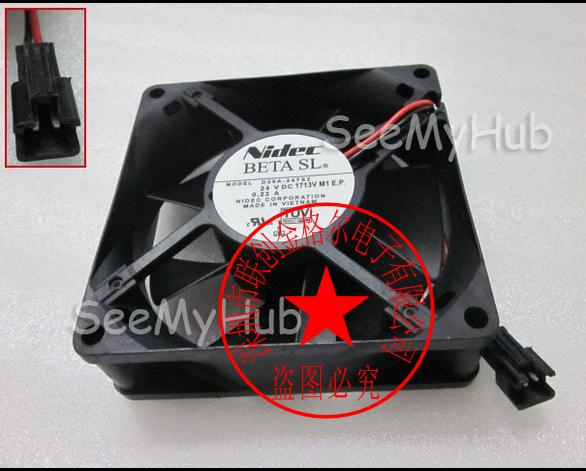 D08A-24TS2 05 24V 0.23A 原装日本NIDEC 80*80*25 变频器风扇