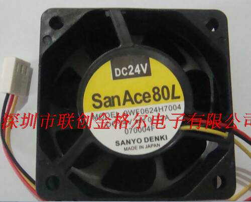 9WF0624H7004 DC24V 0.12A 原装60*60*15MM变频器风扇