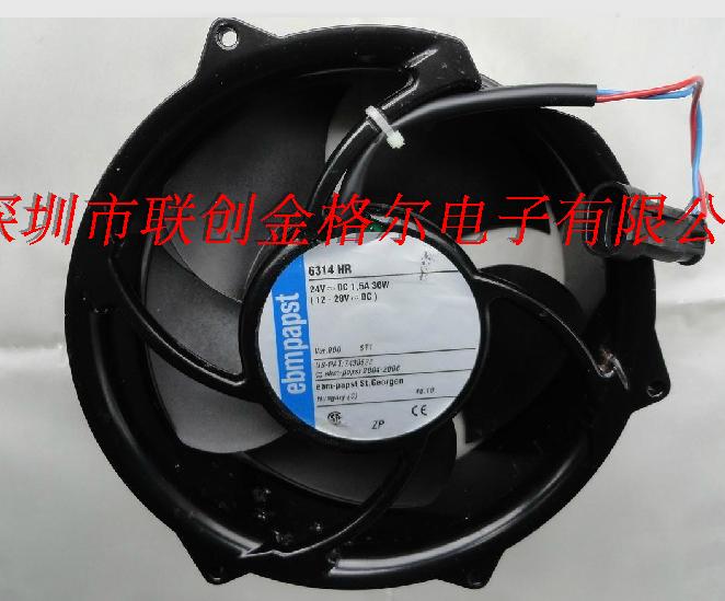 6314HR 6314/17HAR 6314HU 24V36W 原装德国ebmpapst ABB变频风扇