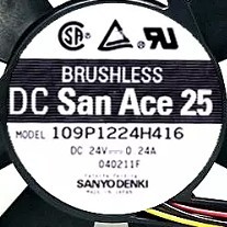 109P1224H416 DC24V 0.24A109P1224H415 日本SANYO 12025设备风扇