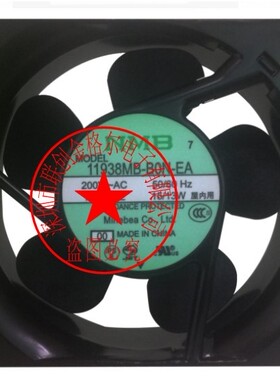 11938MB-B2L-EA-00 220V 11938MB-B2J-EA 原装日本 进口铝框风扇