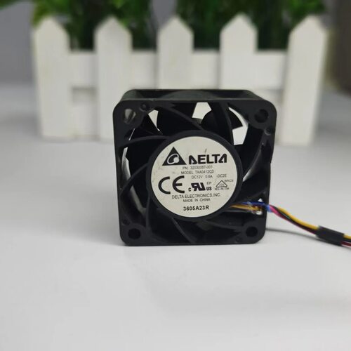 台达TAA0412CD 4028 12V 0.60A 4CM暴力4针PWM温控大风量散热风扇
