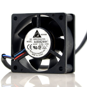 原装 台达 AUB0624HH 6cm 6025 24V 0.22A 3线大风量 散热风扇