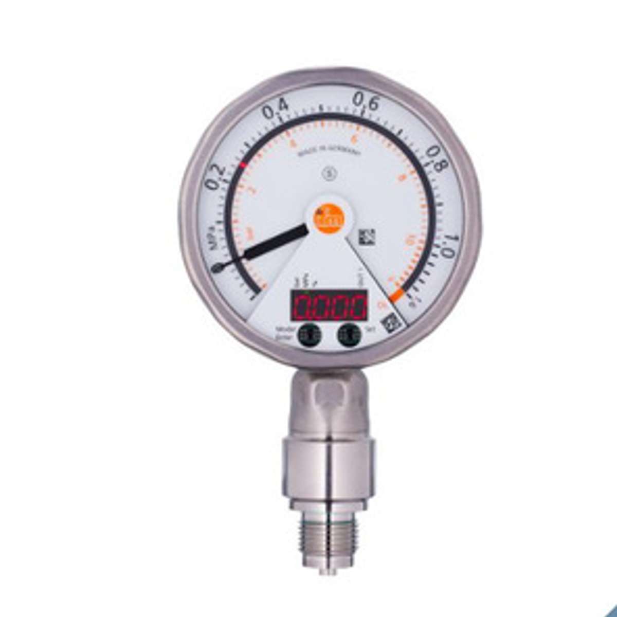 IFM带模拟显示屏的压力传感器 PG2434 PG-010-REB12-MFRKG/US/ /P