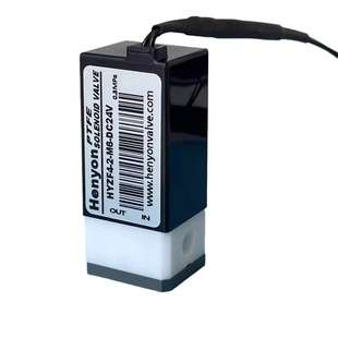 PTFE Henyon电磁阀HYZF4-2-M6 HYZF4-2-1/4-28UNF DC24V DC12V