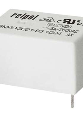 Relpol RM40-2011-85-1012 Relpol PCB挂接 12V 直流线圈 5A 开关