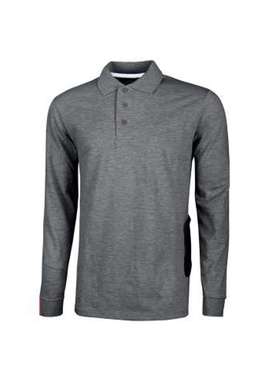 UPower WEY144GM-XL 优派 灰色 65% 棉 - 35% 涤纶短袖 T 恤 - L