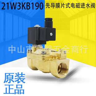 意大利ODE电磁阀 21W3KB190 先导膜片式电磁进水阀6分常闭8W