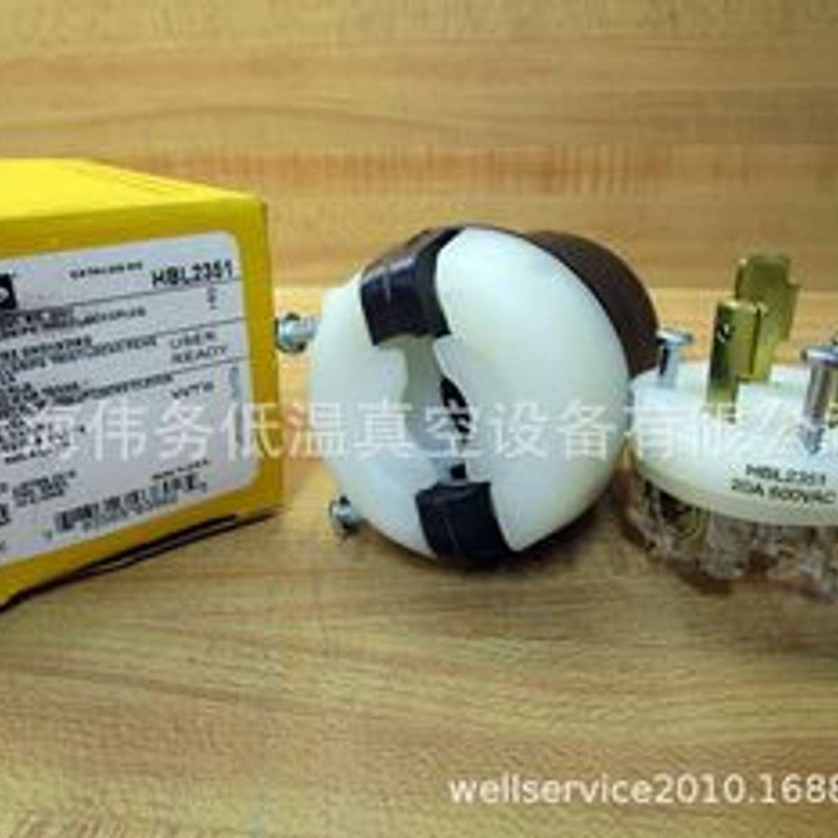 HUBBELL HBL2351 20A600V AC 2 Pole3Wire Grounding NEMA L9-20P