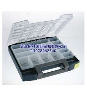 Raaco 13格零件盒收纳盒 134804 55mmx298mmx284mm