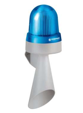 Werma 434.500.60 434系列蓝号信标115 230 V IP65壁挂式 1米时电