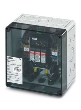 Phoenix 2404296 接点 SOL-SC 系列灰色透明聚碳酸酯接线盒 IP65