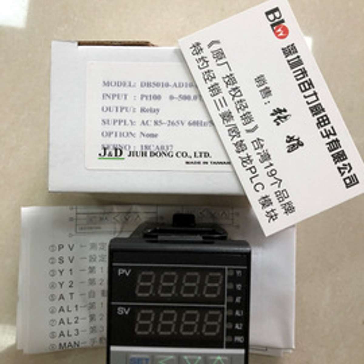 台湾聚东J﹠D DB5090-AK06-8N*AFN1-NNN