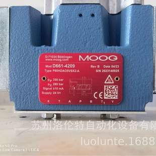 D661-4209 P80HDAO5VSX2-A MOOG 伺服阀
