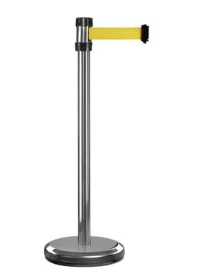 Viso RS2SRJA 灰色铝制隔离柱2米黄色胶带