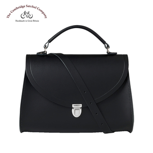 Cambridge Satchel英国剑桥包手提斜挎手工牛皮单肩包7.5寸Poppy