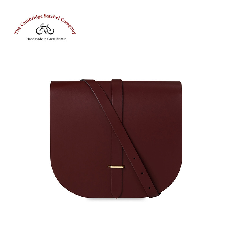 Cambridge SatchelÓ¢¹ú½£ÇŰüsaddleÉîºìÉ«µ¥¼çб¿æÂí°°°üÅ®°ü